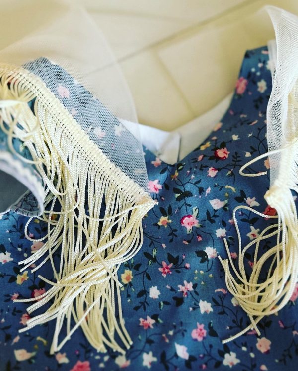 VESTIDO DE GITANA ALHUCEMA DE BABYFERIA