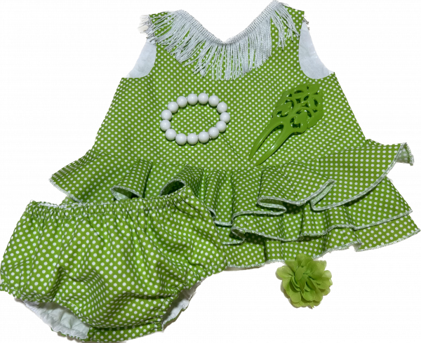 VESTIDO DE GITANA MARTA DE BABYFERIA