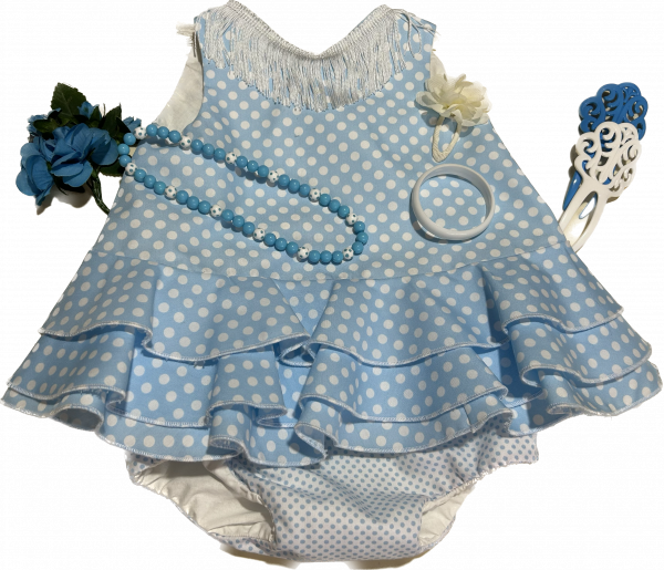 VESTIDO DE GITANA CELIA DE BABYFERIA