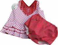 VESTIDO DE GITANA PALOMA DE BABYFERIA