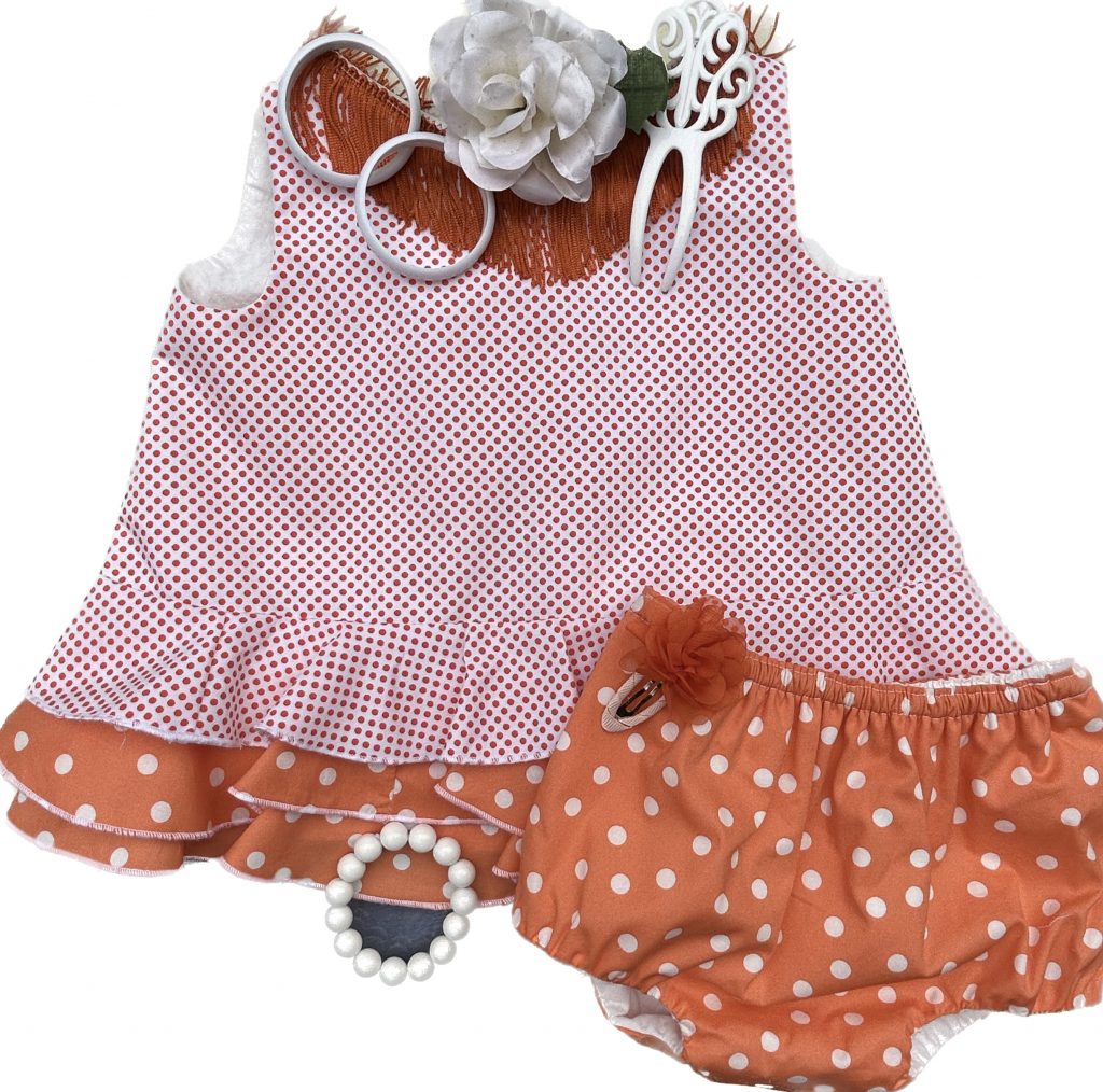 VESTIDO DE GITANA LAURA DE BABYFERIA