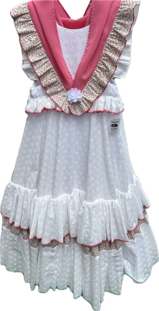 VESTIDO DE GITANA JARDINERA DE BABYFERIA