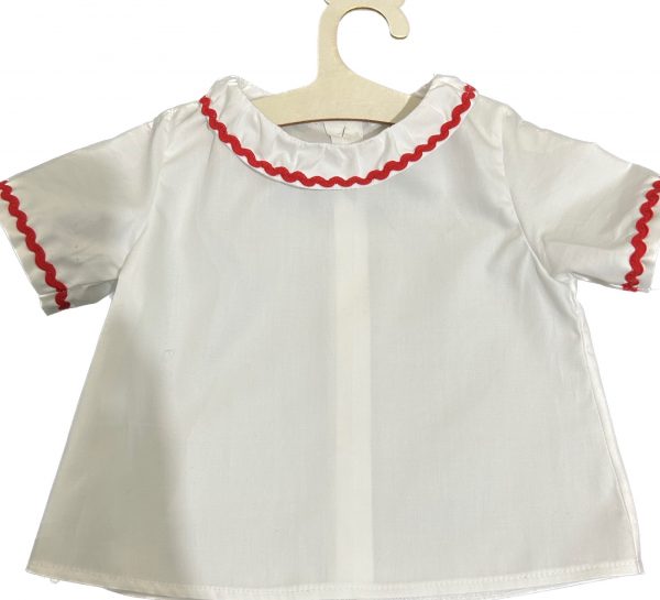 CAMISA FLAMENCO MANGA CORTA BEBÉ