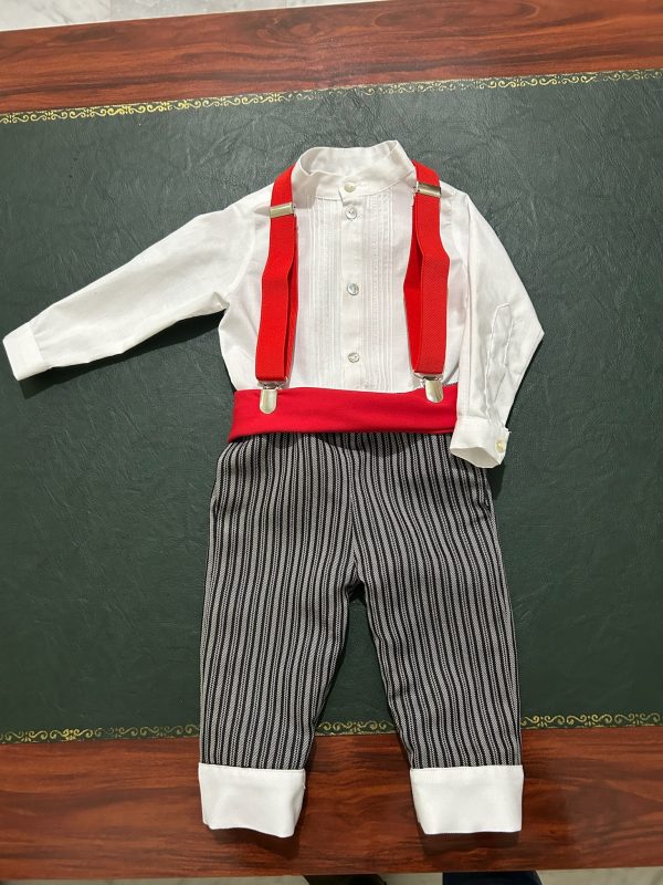 TRAJE  CORTO NIÑO