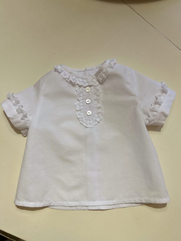 CAMISA FLAMENCO MANGA CORTA BEBÉ