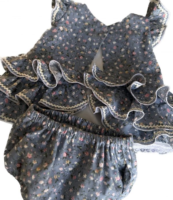 VESTIDO DE GITANA ALHUCEMA DE BABYFERIA
