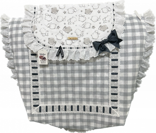 EDREDÓN CON SACO CAPAZO PROVENZA DE BABYCAR. 4 PIEZAS