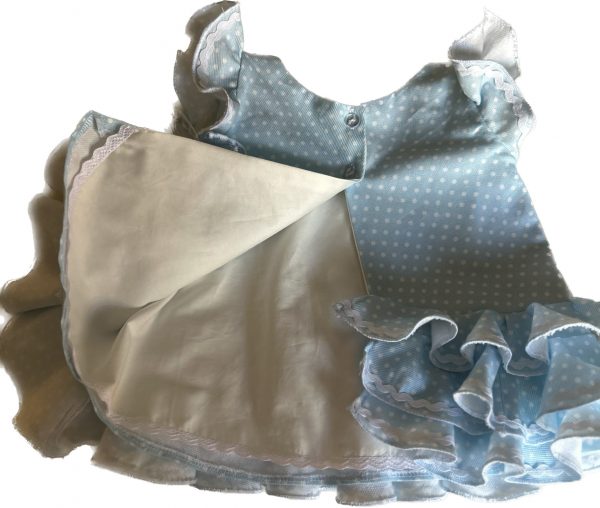 VESTIDO DE GITANA ALHUCEMA DE BABYFERIA