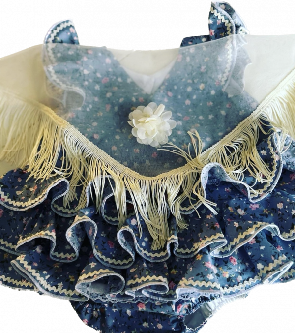 VESTIDO DE GITANA ALHUCEMA DE BABYFERIA