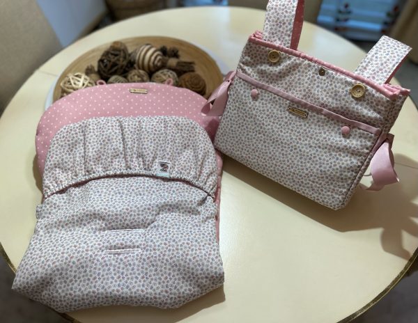 CONJUNTO BOLSO Y COLCHONETA FARFALLA DE BABYCAR