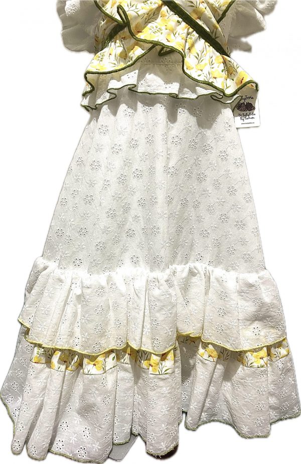 VESTIDO DE GITANA JARDINERA DE BABYFERIA