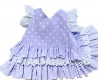VESTIDO DE GITANA LAVANDA DE BABYFERIA