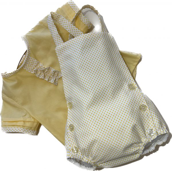 CONJUNTO DE PELELE Y BLUSA DE FLAMENCO