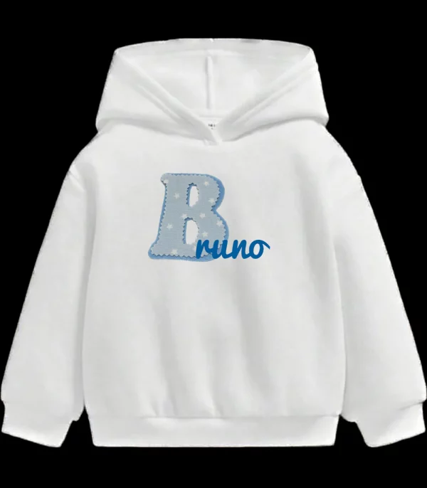 SUDADERA BLANCA CUMPLEAÑOS DE BABYPARTY