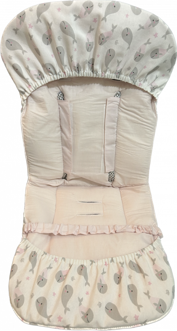 CONJUNTO BOLSO Y COLCHONETA BALLENITA DE BABYCAR