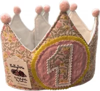 corona cumpleaños infantil personalizada