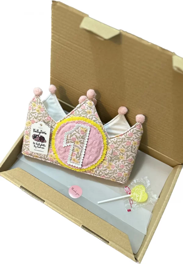 CORONA TULIPANES ROSAS DE BABYPARTY