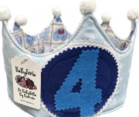 CORONA CUMPLEAÑOS OSOS Y ESTRELLAS DE BABYPARTY