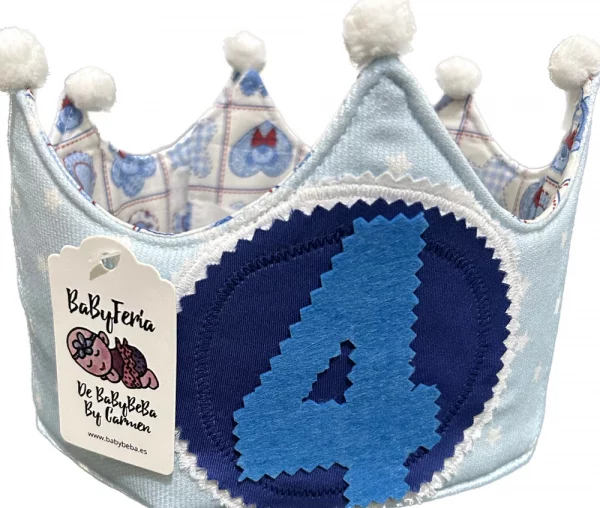 CORONA CUMPLEAÑOS OSOS Y ESTRELLAS DE BABYPARTY