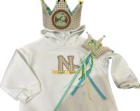SUDADERA BLANCA CUMPLEAÑOS DE BABYPARTY