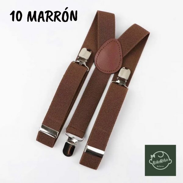 TRAJE DE CORTO CLÁSICO MARRÓN