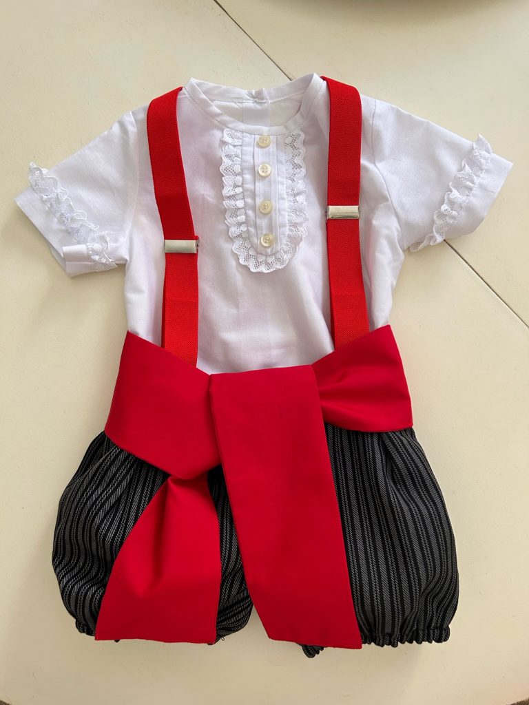 TRAJE DE CORTO CLÁSICO NEGRO
