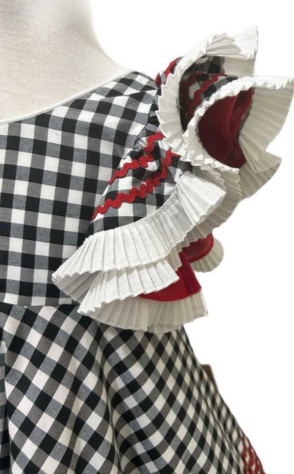 VESTIDO DE GITANA CASTAÑUELAS DE BABYFERIA