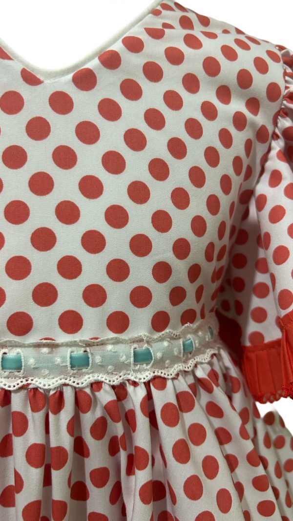 VESTIDO DE GITANA CORAL DE BABYFERIA