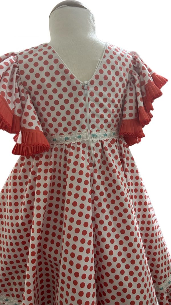 VESTIDO DE GITANA CORAL DE BABYFERIA