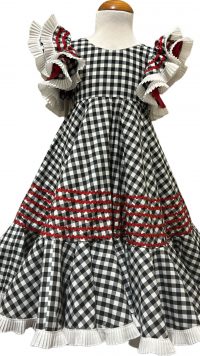 VESTIDO DE GITANA CASTAÑUELAS DE BABYFERIA