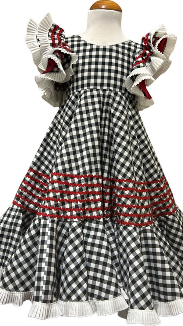 VESTIDO DE GITANA CASTAÑUELAS DE BABYFERIA