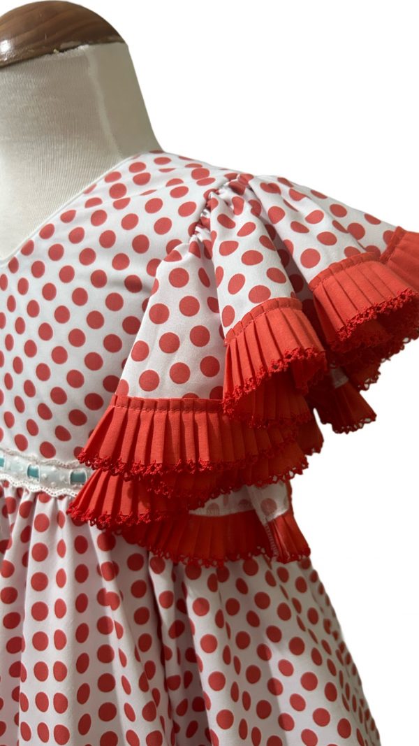 VESTIDO DE GITANA CORAL DE BABYFERIA