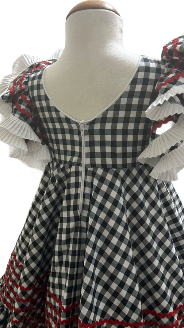 VESTIDO DE GITANA CASTAÑUELAS DE BABYFERIA